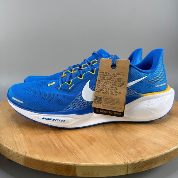 Nike Air Zoom Pegasus 41 \'UCLA Bruins\' Mens Size 14 Shoes‎ Running Sneakers Blue main image 7